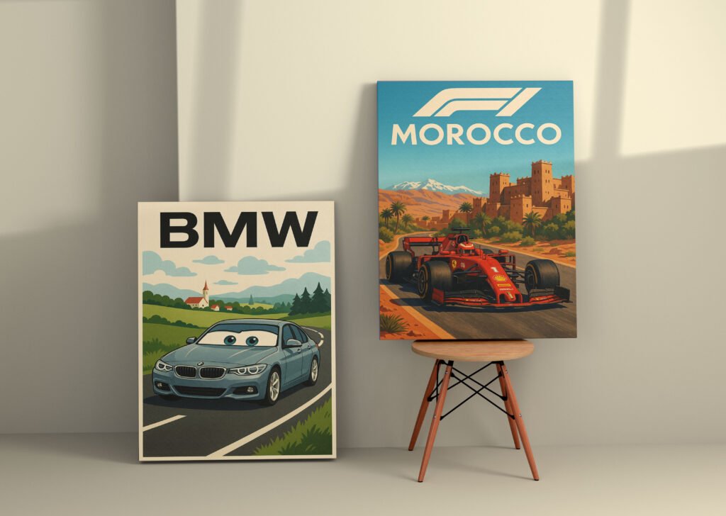 Designing Dream Car Posters with ChatGPT Using AI Car Poster Prompts